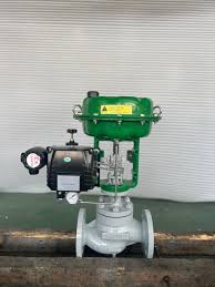 High-Performance Globe Control Valve with Pneumatic Actuator - DN50